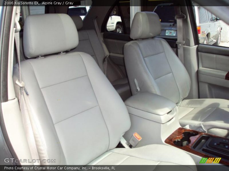 Alpine Gray / Gray 2006 Kia Sorento EX