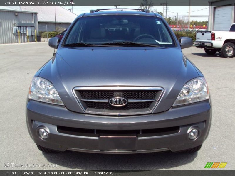 Alpine Gray / Gray 2006 Kia Sorento EX