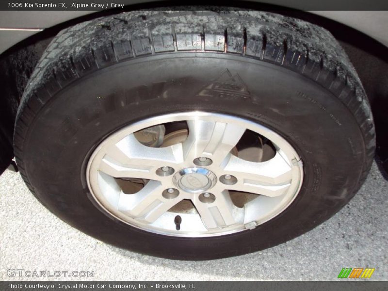 Alpine Gray / Gray 2006 Kia Sorento EX