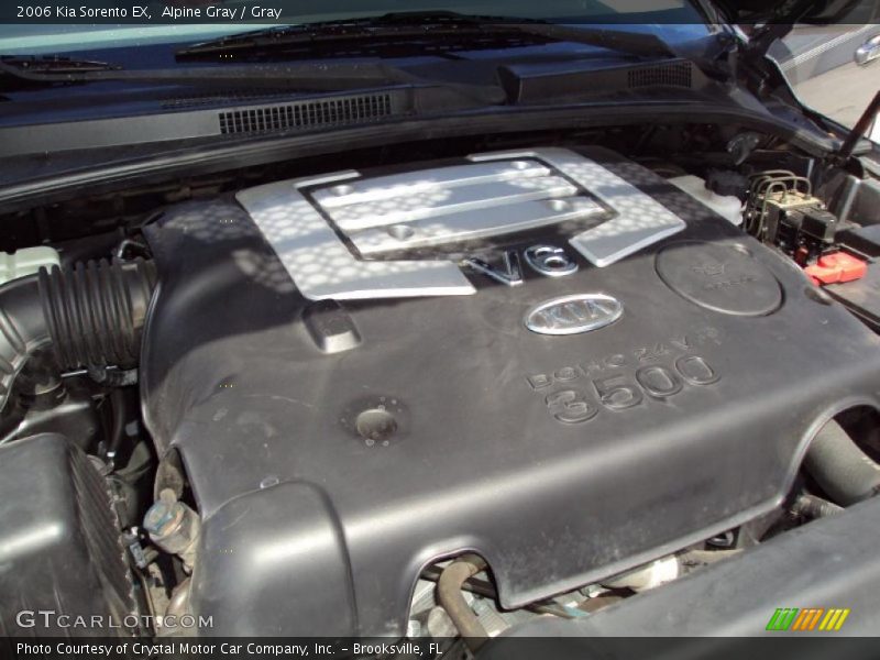 Alpine Gray / Gray 2006 Kia Sorento EX
