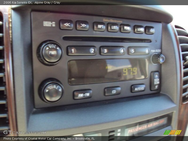Alpine Gray / Gray 2006 Kia Sorento EX