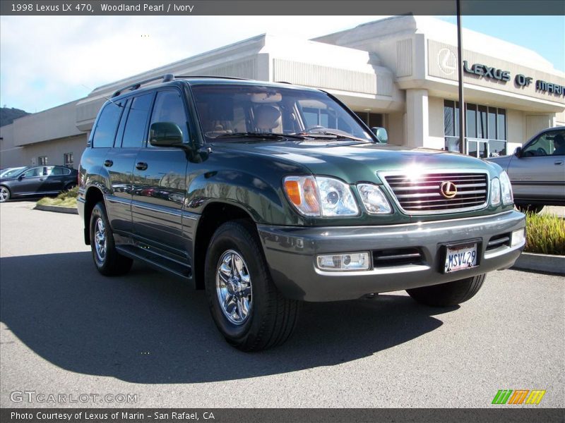 Woodland Pearl / Ivory 1998 Lexus LX 470