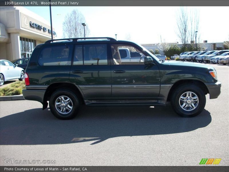 Woodland Pearl / Ivory 1998 Lexus LX 470