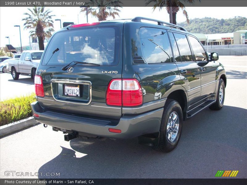 Woodland Pearl / Ivory 1998 Lexus LX 470