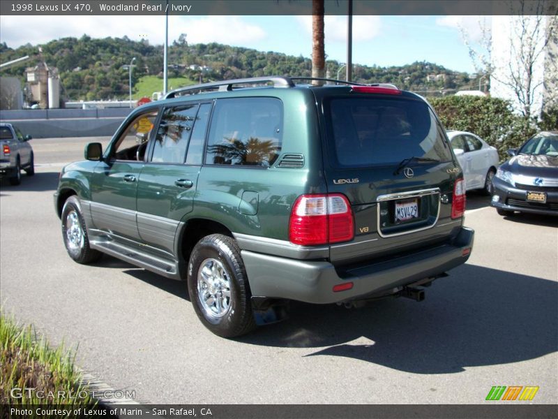 Woodland Pearl / Ivory 1998 Lexus LX 470