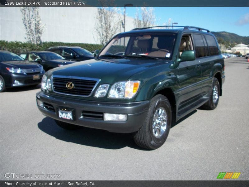 Woodland Pearl / Ivory 1998 Lexus LX 470
