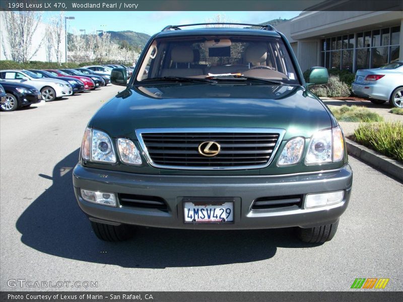 Woodland Pearl / Ivory 1998 Lexus LX 470