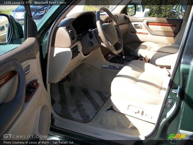 Woodland Pearl / Ivory 1998 Lexus LX 470