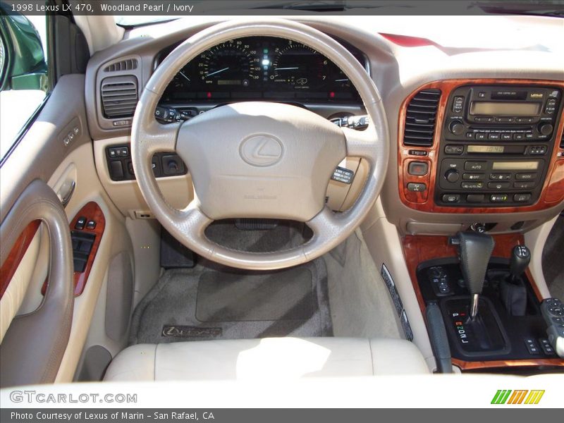 Woodland Pearl / Ivory 1998 Lexus LX 470