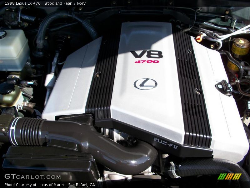 Woodland Pearl / Ivory 1998 Lexus LX 470