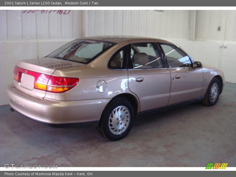 Medium Gold / Tan 2001 Saturn L Series L200 Sedan
