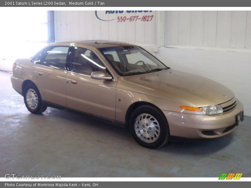 Medium Gold / Tan 2001 Saturn L Series L200 Sedan