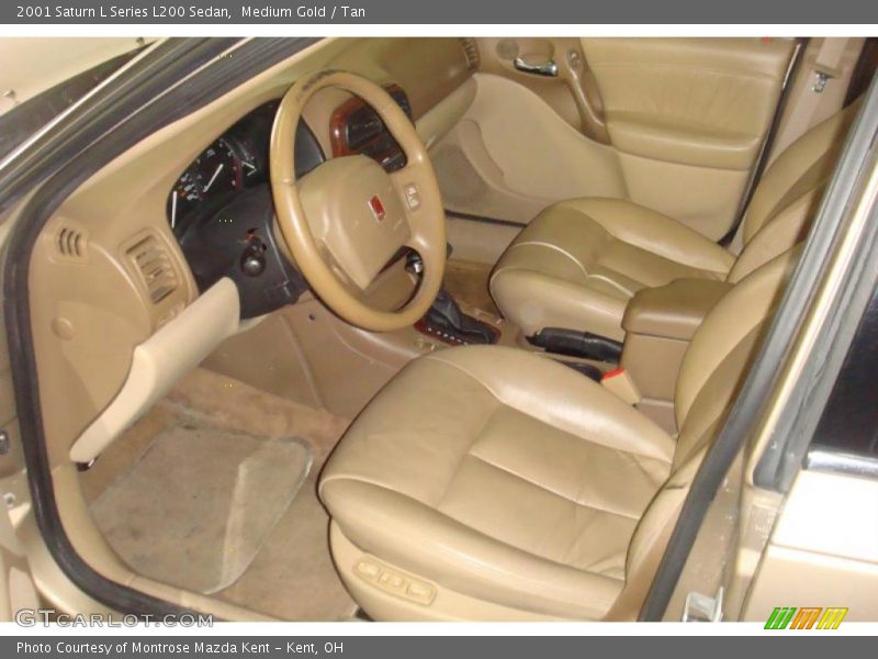 Medium Gold / Tan 2001 Saturn L Series L200 Sedan