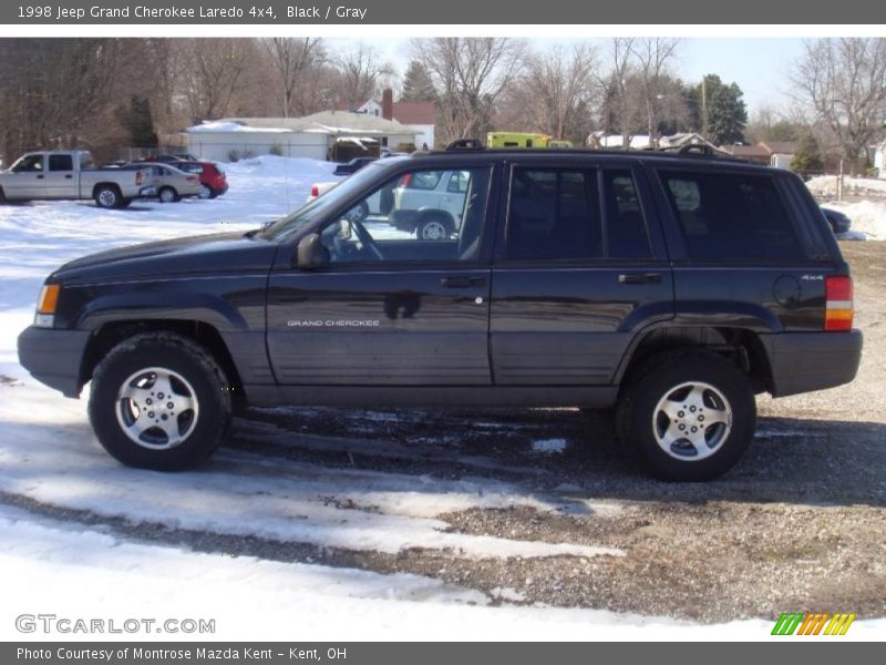 Black / Gray 1998 Jeep Grand Cherokee Laredo 4x4
