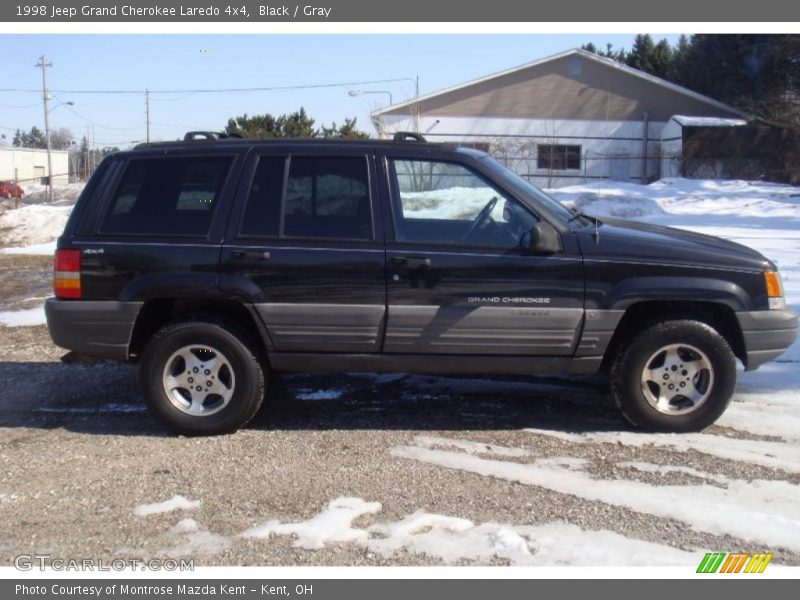Black / Gray 1998 Jeep Grand Cherokee Laredo 4x4