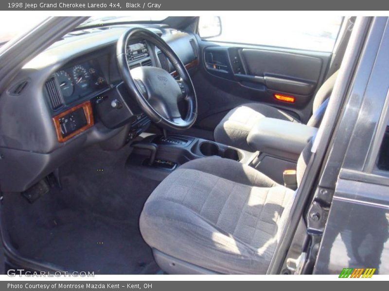 Black / Gray 1998 Jeep Grand Cherokee Laredo 4x4