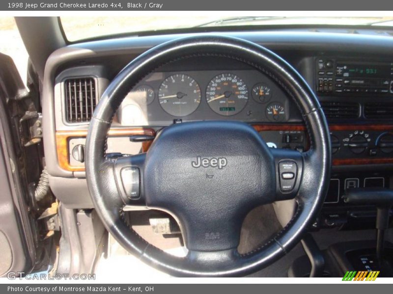 Black / Gray 1998 Jeep Grand Cherokee Laredo 4x4