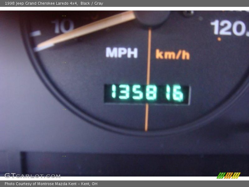 Black / Gray 1998 Jeep Grand Cherokee Laredo 4x4