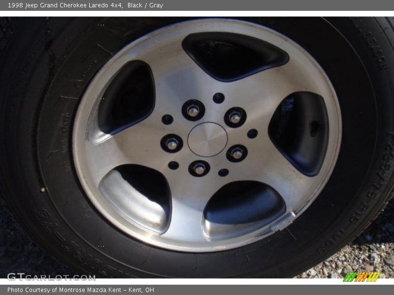 Black / Gray 1998 Jeep Grand Cherokee Laredo 4x4
