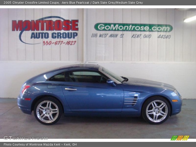 Aero Blue Pearlcoat / Dark Slate Grey/Medium Slate Grey 2005 Chrysler Crossfire Limited Coupe