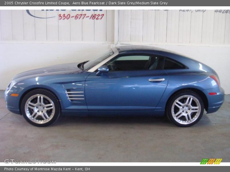 Aero Blue Pearlcoat / Dark Slate Grey/Medium Slate Grey 2005 Chrysler Crossfire Limited Coupe