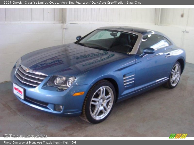 Aero Blue Pearlcoat / Dark Slate Grey/Medium Slate Grey 2005 Chrysler Crossfire Limited Coupe
