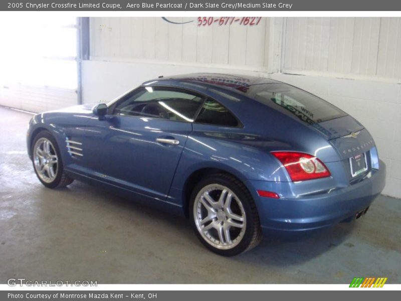 Aero Blue Pearlcoat / Dark Slate Grey/Medium Slate Grey 2005 Chrysler Crossfire Limited Coupe