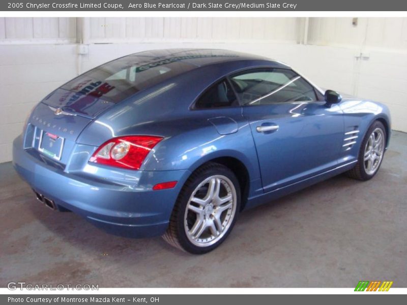 Aero Blue Pearlcoat / Dark Slate Grey/Medium Slate Grey 2005 Chrysler Crossfire Limited Coupe