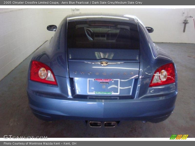 Aero Blue Pearlcoat / Dark Slate Grey/Medium Slate Grey 2005 Chrysler Crossfire Limited Coupe