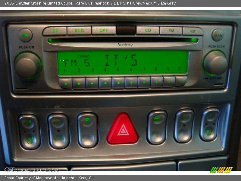 Aero Blue Pearlcoat / Dark Slate Grey/Medium Slate Grey 2005 Chrysler Crossfire Limited Coupe