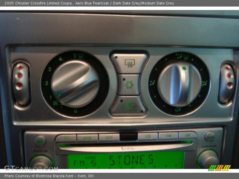 Aero Blue Pearlcoat / Dark Slate Grey/Medium Slate Grey 2005 Chrysler Crossfire Limited Coupe