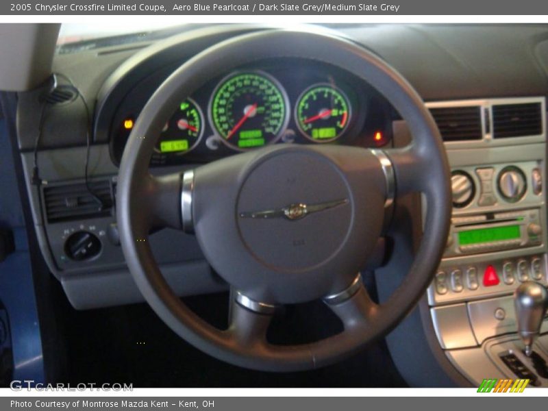 Aero Blue Pearlcoat / Dark Slate Grey/Medium Slate Grey 2005 Chrysler Crossfire Limited Coupe