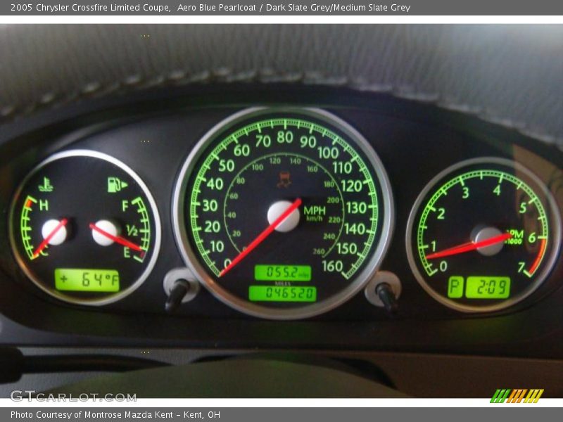  2005 Crossfire Limited Coupe Limited Coupe Gauges