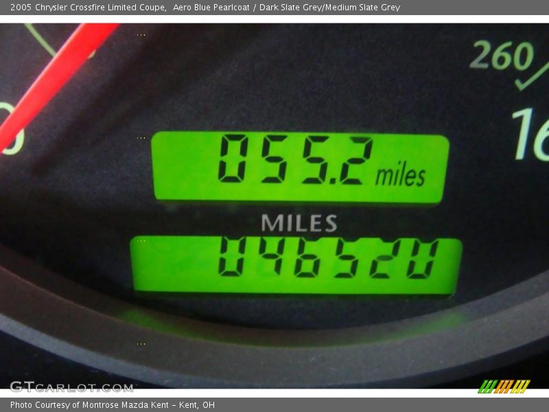 Aero Blue Pearlcoat / Dark Slate Grey/Medium Slate Grey 2005 Chrysler Crossfire Limited Coupe