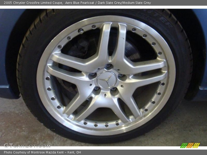 Aero Blue Pearlcoat / Dark Slate Grey/Medium Slate Grey 2005 Chrysler Crossfire Limited Coupe