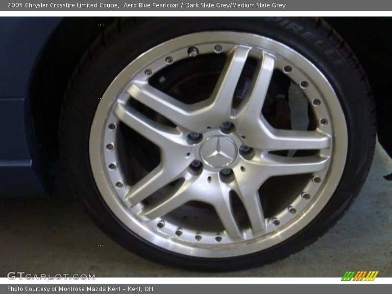 Aero Blue Pearlcoat / Dark Slate Grey/Medium Slate Grey 2005 Chrysler Crossfire Limited Coupe