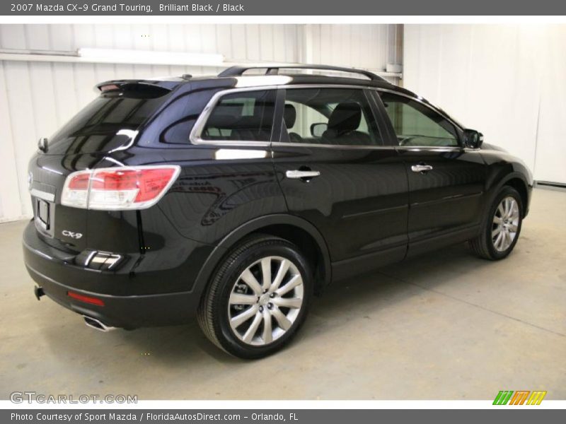 Brilliant Black / Black 2007 Mazda CX-9 Grand Touring