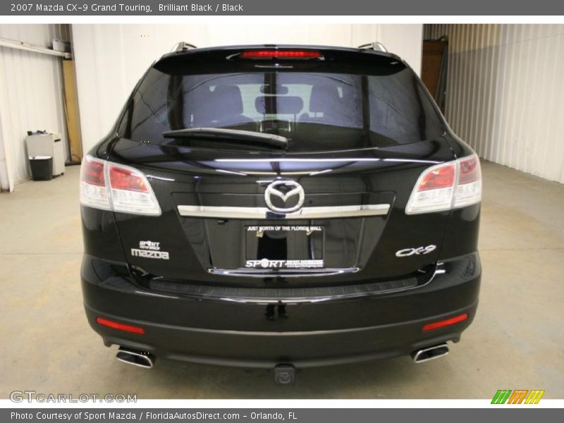 Brilliant Black / Black 2007 Mazda CX-9 Grand Touring