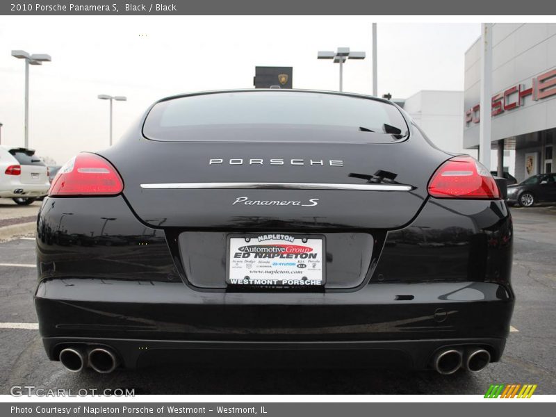 Black / Black 2010 Porsche Panamera S