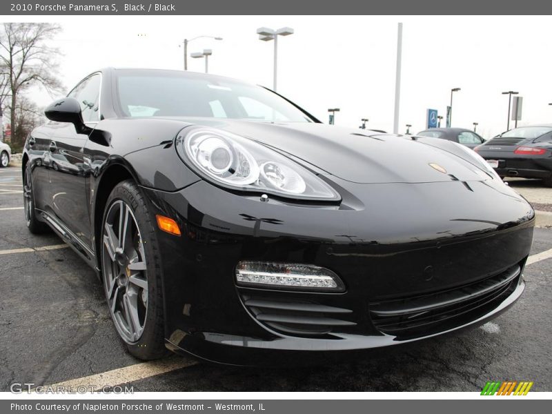 Black / Black 2010 Porsche Panamera S