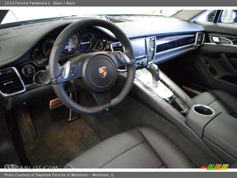 Black / Black 2010 Porsche Panamera S