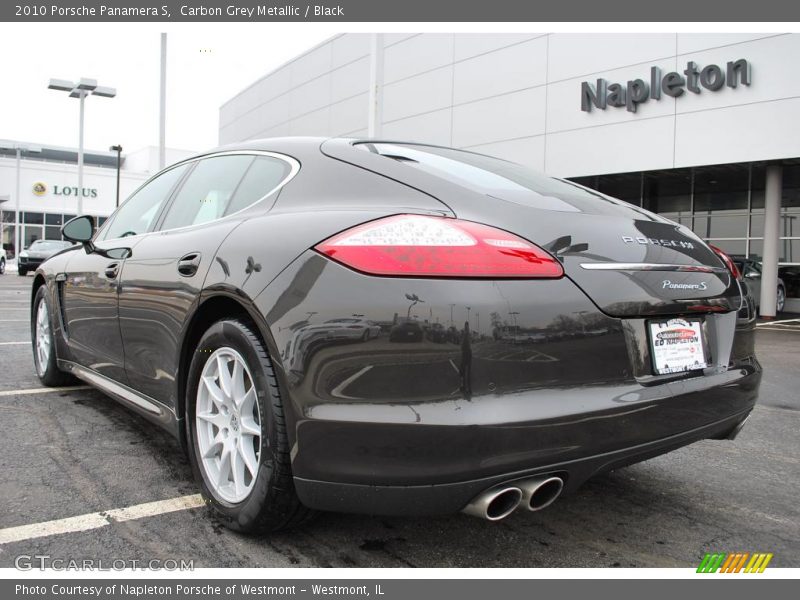 Carbon Grey Metallic / Black 2010 Porsche Panamera S