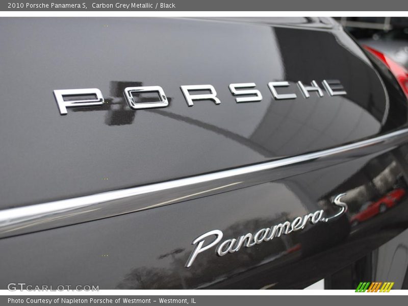 Carbon Grey Metallic / Black 2010 Porsche Panamera S