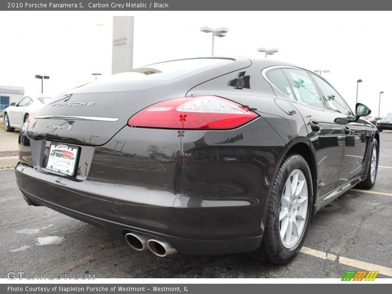 Carbon Grey Metallic / Black 2010 Porsche Panamera S