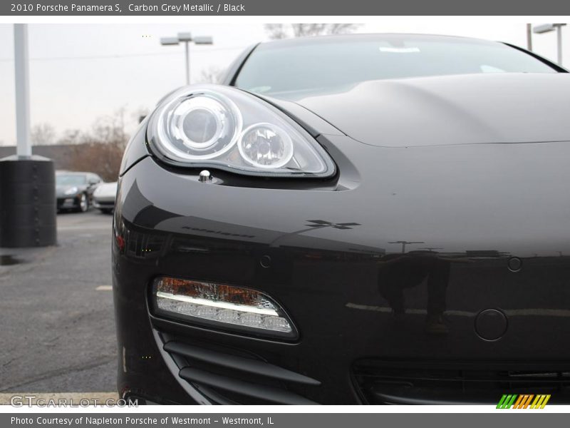 Carbon Grey Metallic / Black 2010 Porsche Panamera S