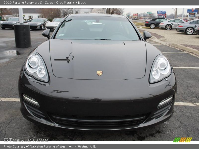 Carbon Grey Metallic / Black 2010 Porsche Panamera S