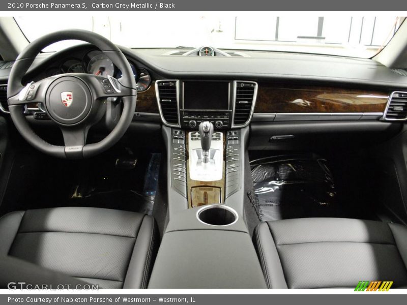 Carbon Grey Metallic / Black 2010 Porsche Panamera S
