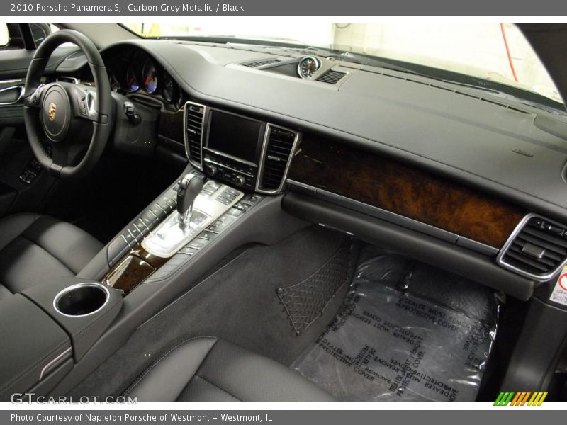 Carbon Grey Metallic / Black 2010 Porsche Panamera S