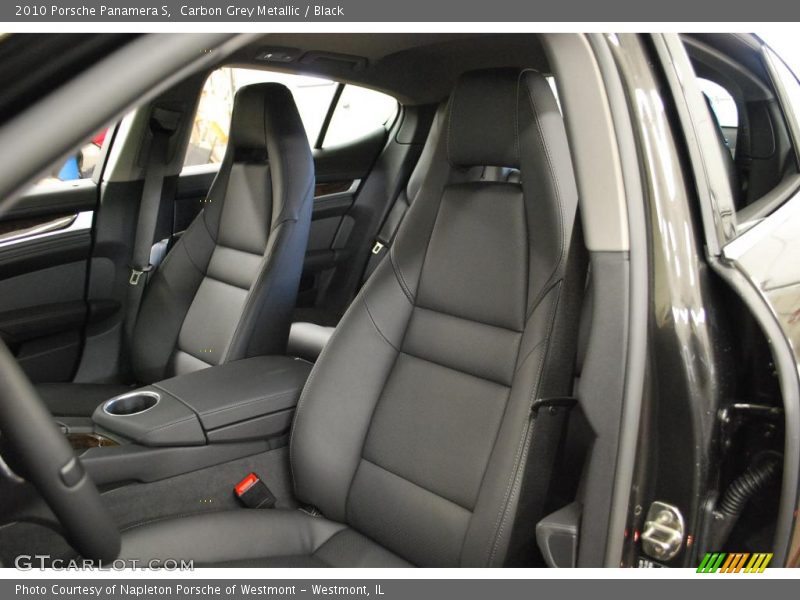 Carbon Grey Metallic / Black 2010 Porsche Panamera S