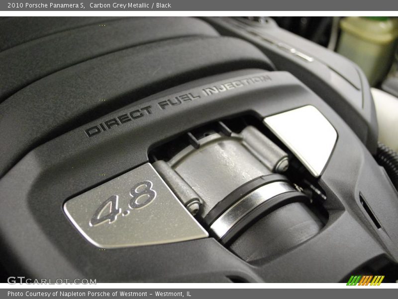 Carbon Grey Metallic / Black 2010 Porsche Panamera S